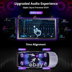 Double-DIN Car Stereo with GPS, 24-Band DSP & Entertainment Apps Compatibility