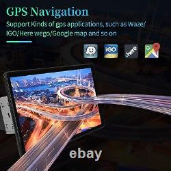 Double DIN Rotatable 13.3'' Android Touch Screen Car Stereo Radio GPS 6GB+128GB
