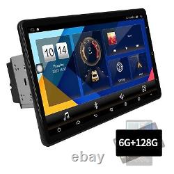 Double DIN Rotatable 13.3'' Android Touch Screen Car Stereo Radio GPS 6GB+128GB
