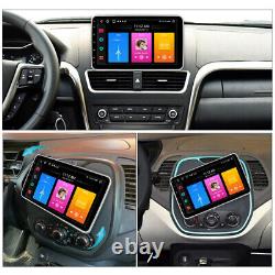 Double DIN Rotatable Touch 10.1'' Android 13 Car Stereo FM Radio GPS NAV Carplay