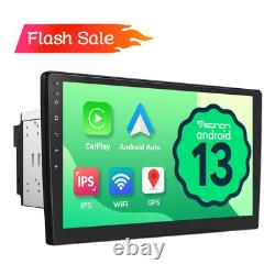 Double Din 10.1 Android 13 Car Stereo FM Radio GPS Navigation OBD2 2DIN CarPlay
