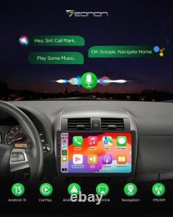 Double Din 10.1 Android 13 Car Stereo FM Radio GPS Navigation OBD2 2DIN CarPlay