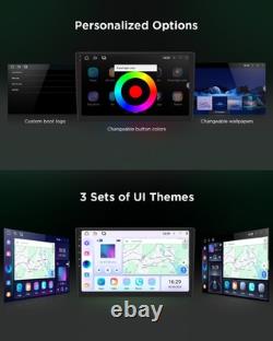 Double Din 10.1 Android 13 Car Stereo FM Radio GPS Navigation OBD2 2DIN CarPlay