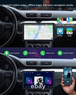 Double Din 10.1 Android 13 Car Stereo FM Radio GPS Navigation OBD2 2DIN CarPlay