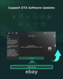 Double Din 10.1 Android 13 Car Stereo FM Radio GPS Navigation OBD2 2DIN CarPlay