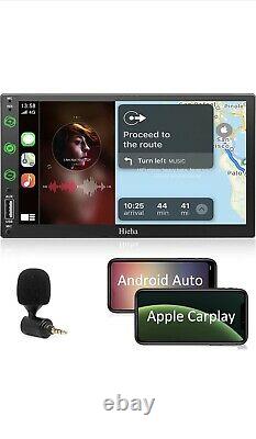 Double Din 3D Car Stereo Compatible with Apple Carplay