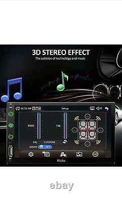 Double Din 3D Car Stereo Compatible with Apple Carplay