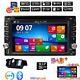 Double Din 6.2 Car Dvd Radio Cd Player Bt Stereo Headunit With Gps Map Card+cam