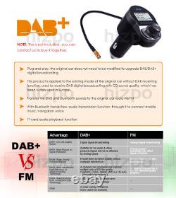 Double Din 7Car Stereo Radio CD DVD Player USB AUX BT SD Mic HeadUnit Sony Lens
