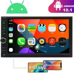Double Din 7 Android 10 2+32GB DSP Car Stereo Radio GPS WIFI Multimedia Carplay