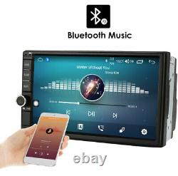 Double Din 7 Android 10 4GB RAM Car Stereo Radio GPS WIFI Multimedia Carplay E