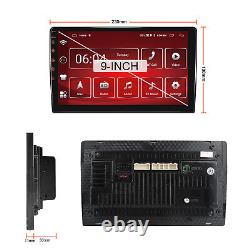 Double Din 9 Android 11 Car Stereo Quad Core 2+32GB GPS Navi Stereo Radio WiFi