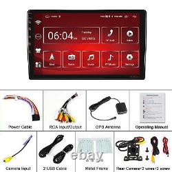 Double Din 9 Android 11 Car Stereo Quad Core 2+32GB GPS Navi Stereo Radio WiFi