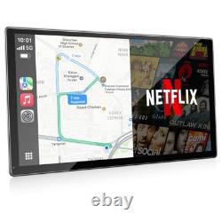 Double Din 9 inch Touchscreen Car Stereo with CarPlay, Android Auto, Bluetooth