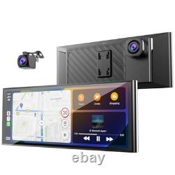 Double Din 9 inch Touchscreen Car Stereo with CarPlay, Android Auto, GPS