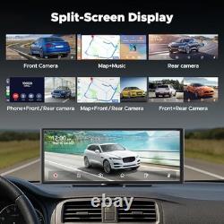 Double Din 9 inch Touchscreen Car Stereo with CarPlay, Android Auto, GPS