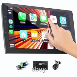 Double Din 9 inch Touchscreen Car Stereo with CarPlay, Android Auto, GPS, Blueto