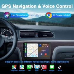 Double Din 9 inch Touchscreen Car Stereo with CarPlay, Android Auto, GPS, Blueto