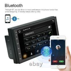 Double Din Android 10.1 Apple Carplay Wireless Car Stereo Radio GPS WIFI +Camera