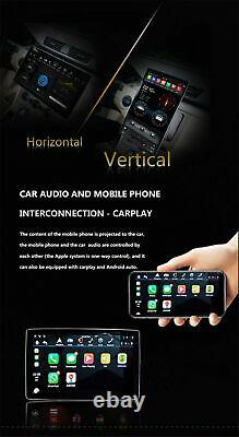 Double Din Android 9.0 4GB+32GB 12.8 Car Multimedia Radio Player GPS Navigation