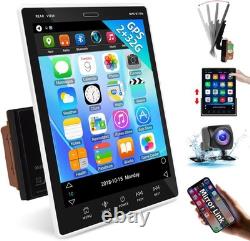Double Din Android Car Stereo 9.5 Touchscreen GPS Bluetooth USB FM Backup Camera