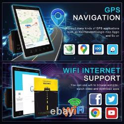 Double Din Android Car Stereo 9.5 Touchscreen GPS Bluetooth USB FM Backup Camera