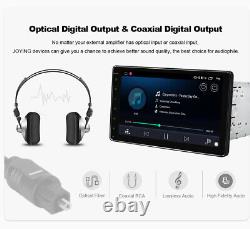 Double Din Android Car Stereo Radio with Bluetooth GPS 9 Inch HD Touchscreen FM