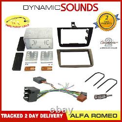 Double Din Car CD Stereo Fascia Fitting Kit Stalk Steering For Alfa Romeo Mito