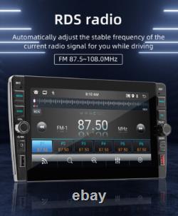 Double Din Car Multimedia Player GPS Navi FM Bluetooth WiFi Video Android Auto