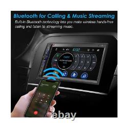 Double Din Car Multimedia System 7 Inch HD Touchscreen Car Stereo Receiver R