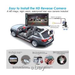 Double Din Car Multimedia System 7 Inch HD Touchscreen Car Stereo Receiver R