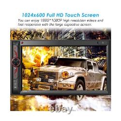 Double Din Car Multimedia System 7 Inch HD Touchscreen Car Stereo Receiver R