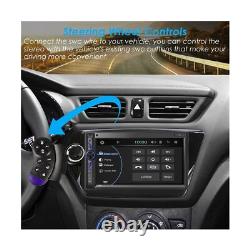 Double Din Car Multimedia System 7 Inch HD Touchscreen Car Stereo Receiver R