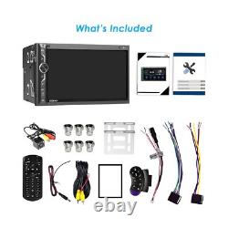 Double Din Car Multimedia System 7 Inch HD Touchscreen Car Stereo Receiver R