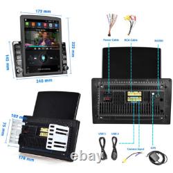 Double Din Car Radio 9.7 IPS Vertical Touch Screen Stereo GPS Navi Android 13.0
