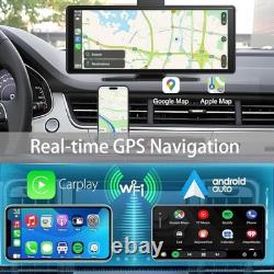 Double Din Car Stereo 10.26 inch Touchscreen with CarPlay, Android Auto, GPS