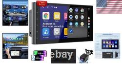 Double Din Car Stereo 7 HD Touchscreen GPS Backup Camera Bluetooth FM/AM