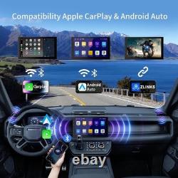 Double Din Car Stereo 7 HD Touchscreen GPS Backup Camera Bluetooth FM/AM