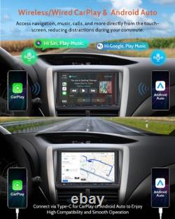 Double Din Car Stereo 7 Inch Android 12 Double Din Car Radio Compatible with