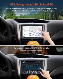 Double Din Car Stereo 7 Inch Android 12 Double Din Car Radio Compatible with