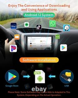 Double Din Car Stereo 7 Inch Android 12 Double Din Car Radio Compatible with