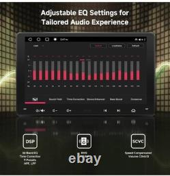 Double Din Car Stereo 9 QLED Touchscreen, 4GB+32GB Wireless CarPlay & Android A