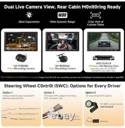 Double Din Car Stereo 9 QLED Touchscreen, 4GB+32GB Wireless CarPlay & Android A