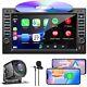 Double Din Car Stereo Bluetooth Radio Apple Carplay Android Auto 7 Touch Screen