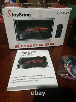Double Din Car Stereo Compatible With Apple Carplay, 7 Inch JOY-D008 No camera