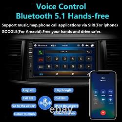 Double Din Car Stereo Compatible with Apple Carplay and Android Auto, 7 inch Double Din Car Stereo Compatible with Apple Carplay and Android Auto, 7 inch