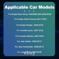 Double Din Car Stereo For 09-12 Dodge Ram Jeep Chrysler Apple Carplay Car Radio