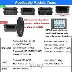 Double Din Car Stereo For 2008-2013 GMC Savana Apple CarPlay Car Radio GPS FM