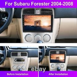 Double Din Car Stereo Radio Compatible for Subaru Forester 2002-2008 Car Play
