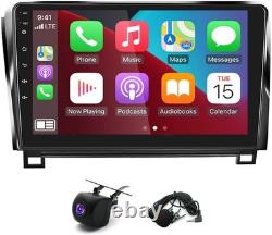 Double Din Car Stereo Radio Compatible for Toyota Tundra 07-13 CarPlay Android Double Din Car Stereo Radio Compatible for Toyota Tundra 07-13 CarPlay Android
